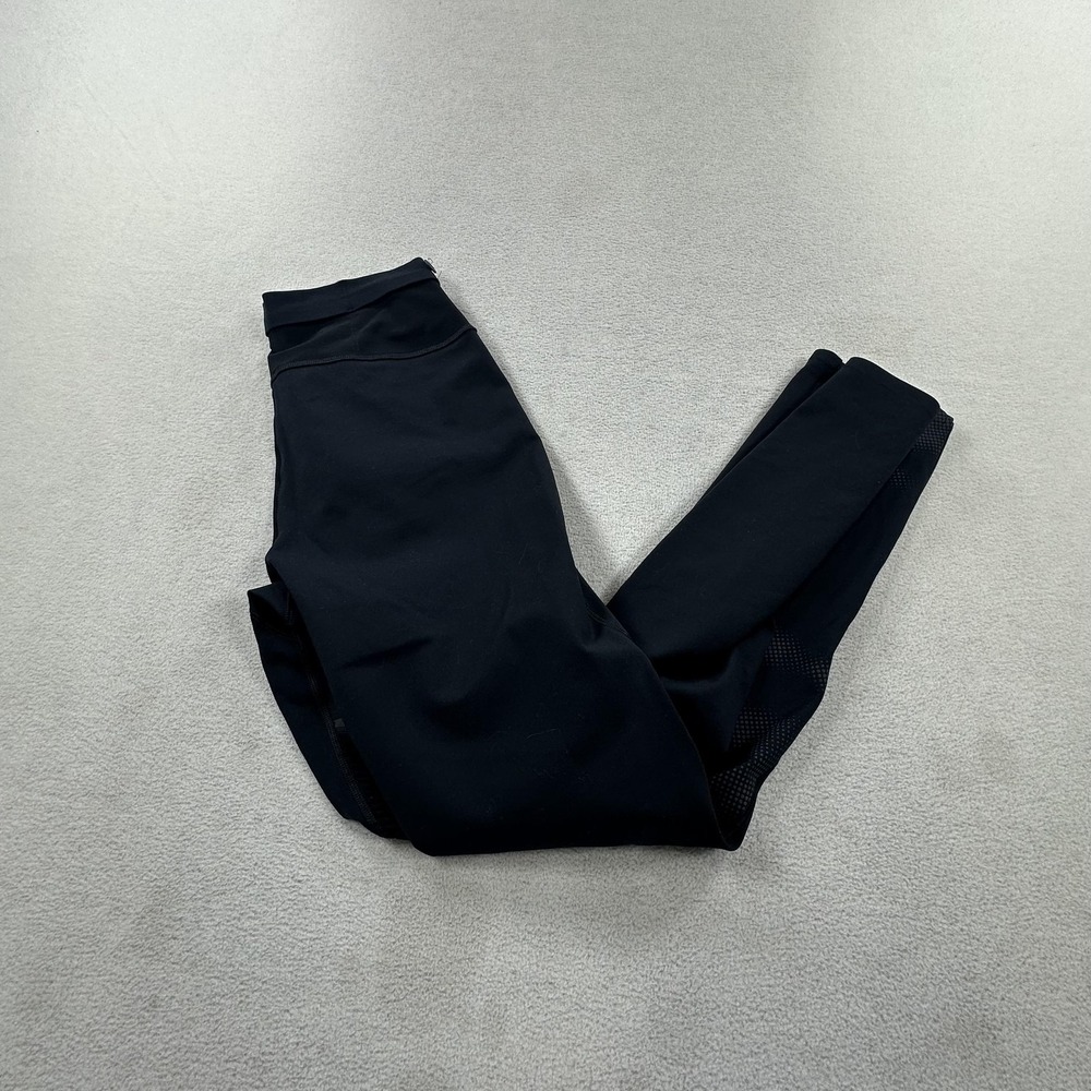 On Cloud Pants Womens Small Black Leggings Long Lumos Running Compression